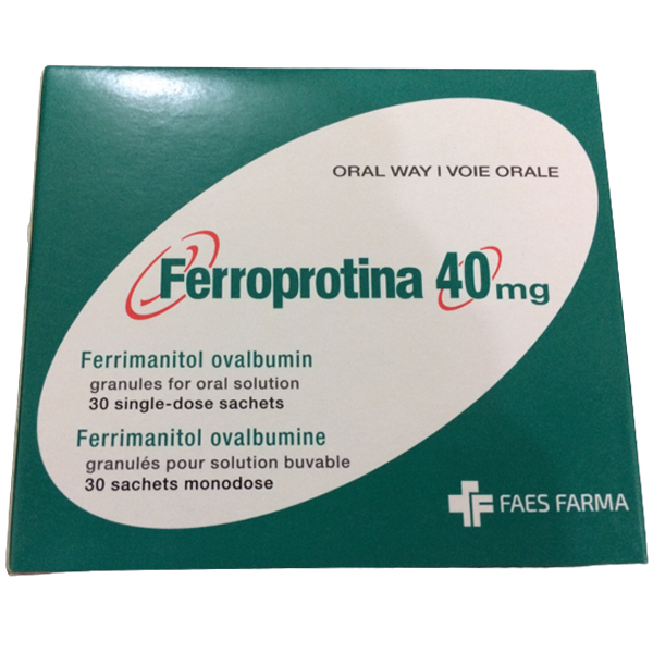 Ferroprotina 40 Mg 30Sachets